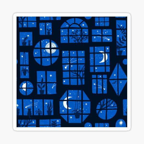 Stargazing Sticker
