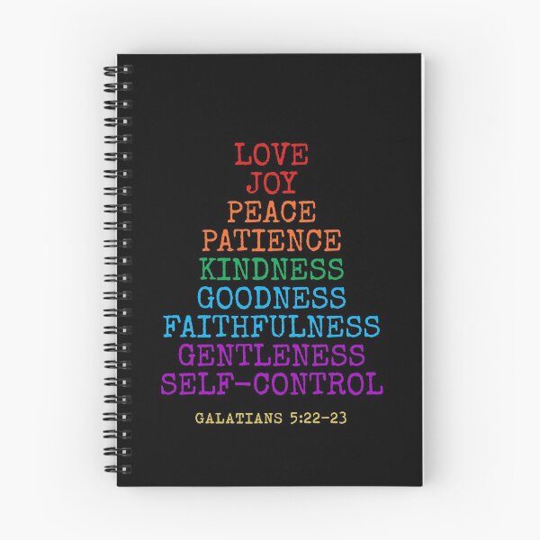 Item preview, different colors love joy peace Galatians 5:22 - 23 designed and sold by House Sparrow.