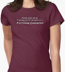 The death of a fictional character Women's Fitted T-Shirt