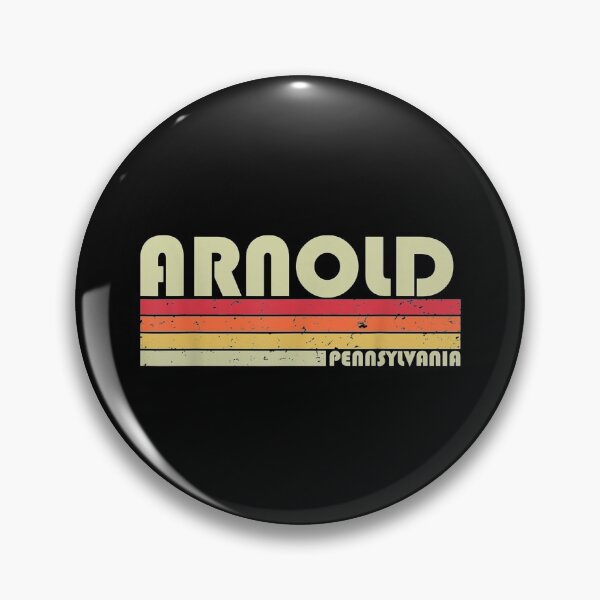 Item preview, ARNOLD PA PENNSYLVANIA Funny City Home Roots Gift Retro 80s designed and sold by SEANPARKERAU.