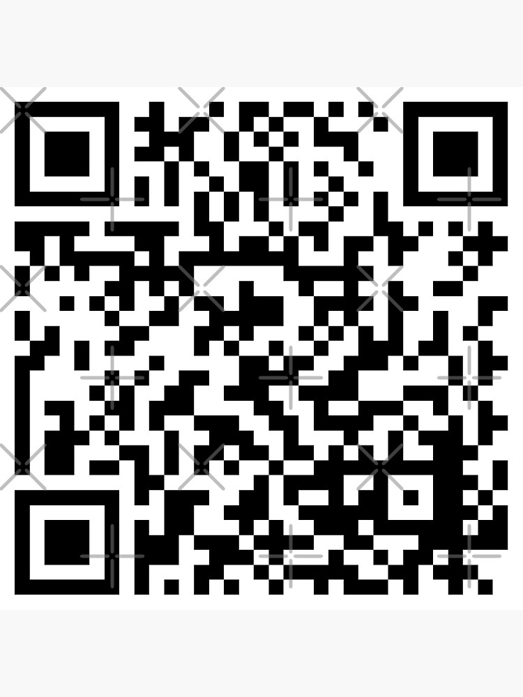 Thumbnail 3 of 3, Sticker, road work ahead, ah yeah i sure hope it does QR CODE designed and sold by politeillusts.