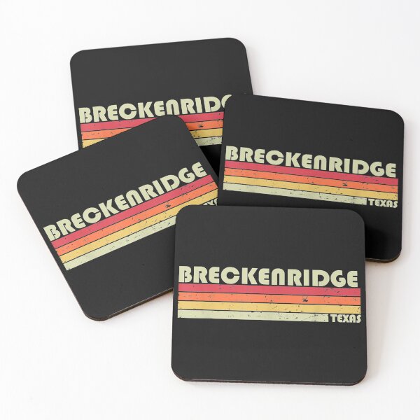 Item preview, BRECKENRIDGE TX TEXAS Funny City Home Roots Gift Retro 80s designed and sold by ALISONABBOTTAU.