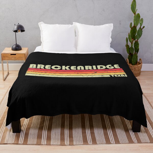 Item preview, BRECKENRIDGE TX TEXAS Funny City Home Roots Gift Retro 80s designed and sold by ALISONABBOTTAU.
