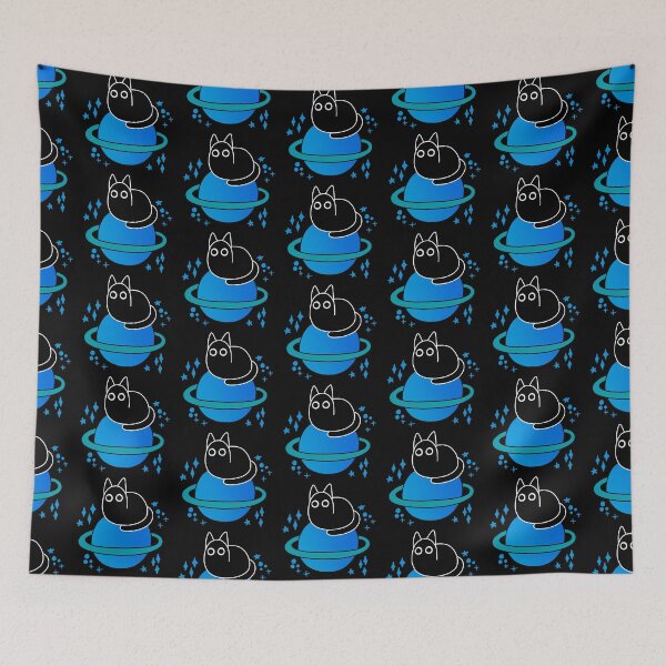 Item preview, Black Cat Sits on Neptune designed and sold by palaco210.