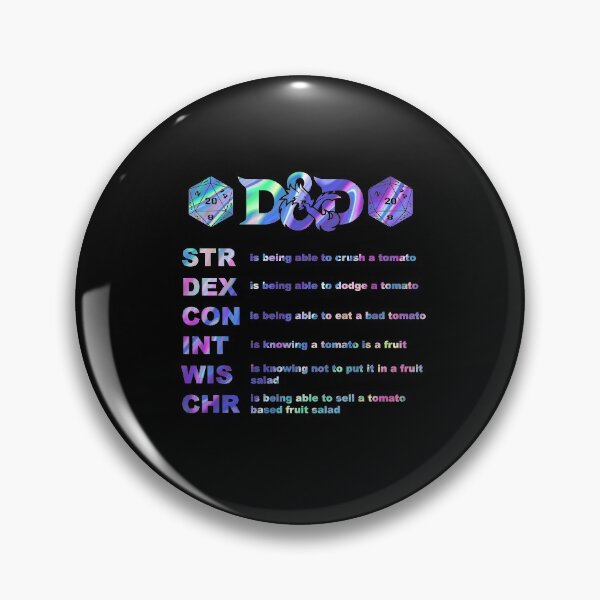 Item preview, d&d stats holo designed and sold by cir8.