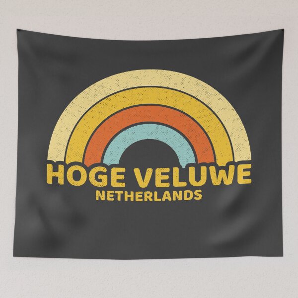 Aperçu de l'œuvre Retro Hoge Veluwe Netherlands créée et vendue par dk80.