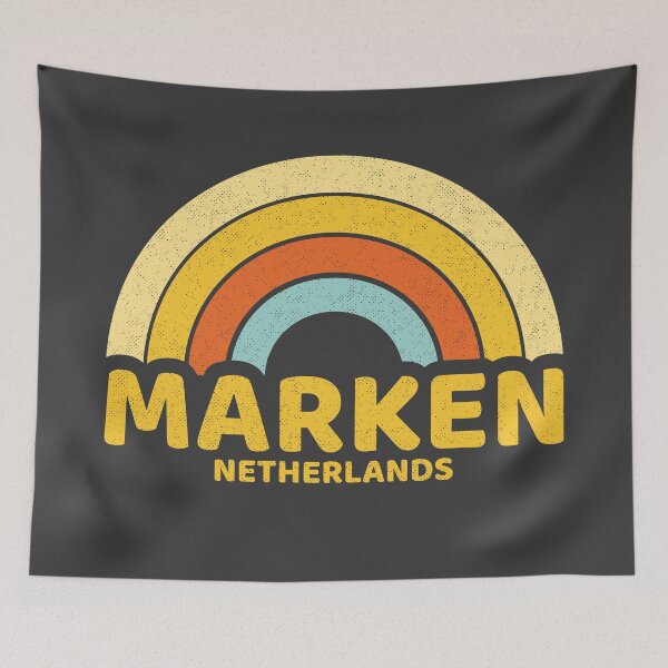 Aperçu de l'œuvre Retro Marken Netherlands créée et vendue par dk80.