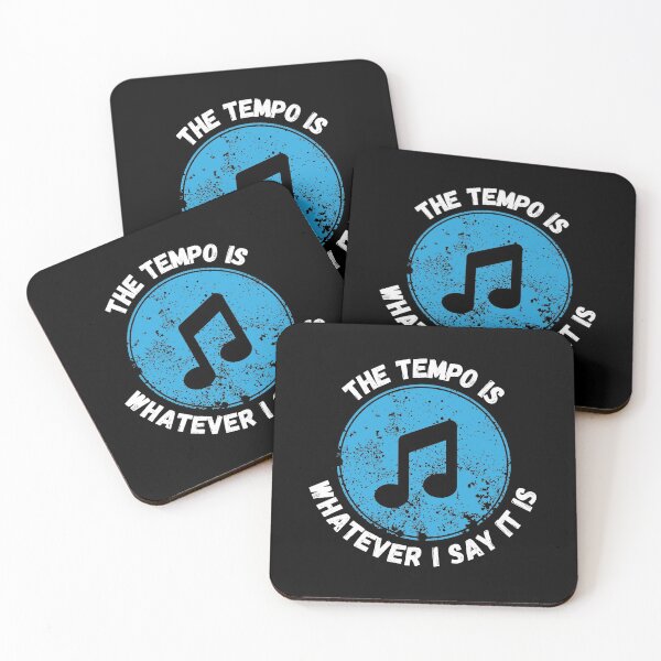 Item preview, The Tempo Is Whatever I Say It Is, Funny Drummers Gift. designed and sold by PrettyAmazing.