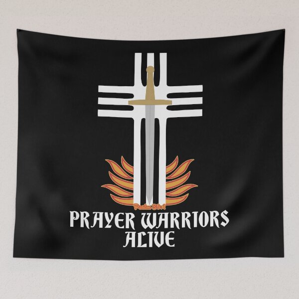 Item preview, PRAYER WARRIORS ALIVE Bible Christian Inspired Design designed and sold by ej-sulu.
