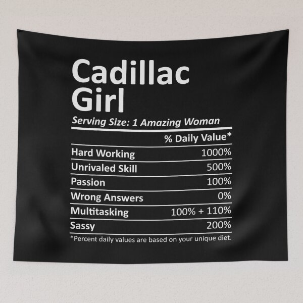 Item preview, CADILLAC GIRL MI MICHIGAN Funny City Home Roots USA Gift designed and sold by ALISONABBOTTAU.
