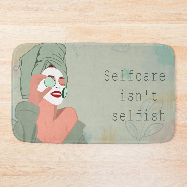 Item preview, Skincare is(not) selfish- Self Care Collection  designed and sold by Elena González Álvarez.