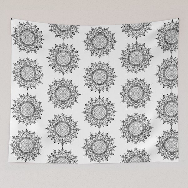 Item preview, Fine Line Mandala Design designed and sold by eviemh.