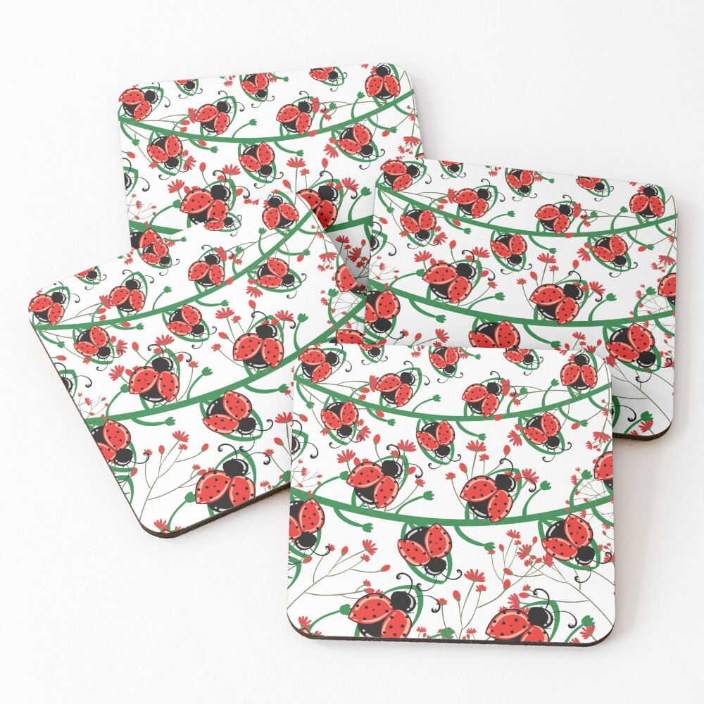 Item preview, Coasters (Set of 4) designed and sold by CATSandHATS.