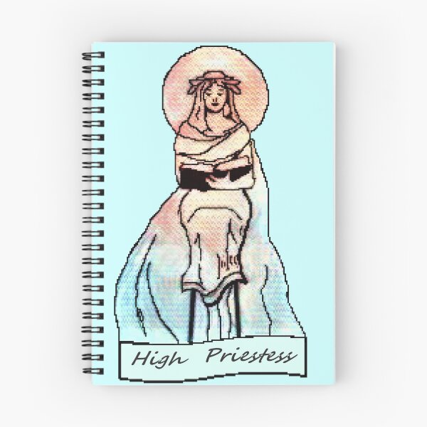Item preview, The High Priestess Watercolor Art designed and sold by Andjela Bakos.