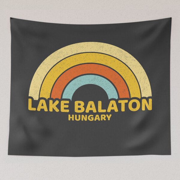 Item preview, Retro Lake Balaton Hungary designed and sold by dk80.