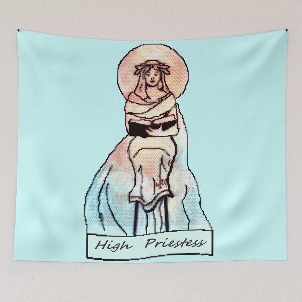 Item preview, The High Priestess Watercolor Art designed and sold by Andjela Bakos.