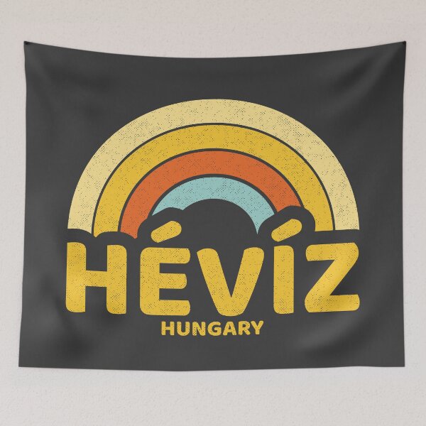 Aperçu de l'œuvre Retro Heviz Hungary créée et vendue par dk80.