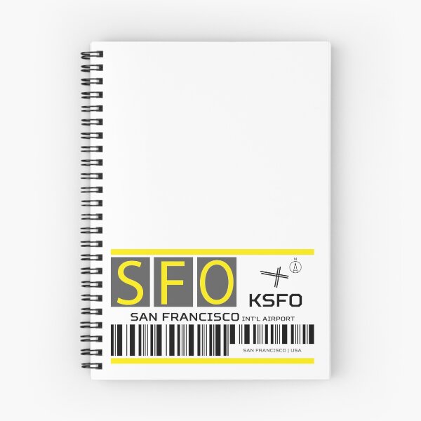Item preview, Destination San Francisco Airport designed and sold by avionuts.