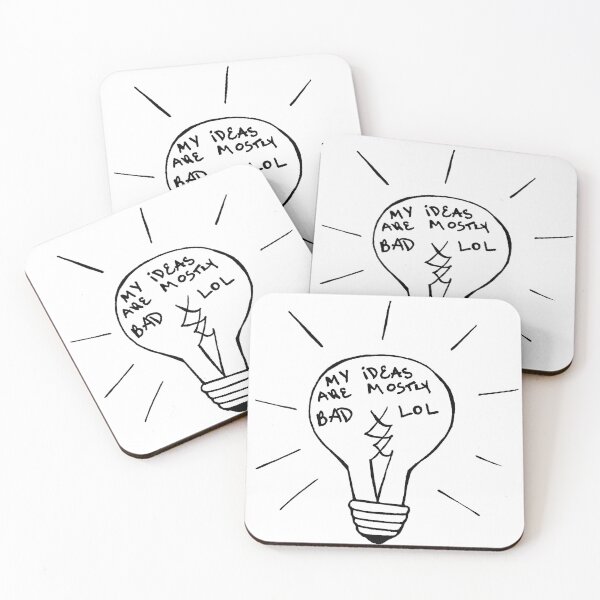 Item preview, lightbulb realizations  designed and sold by BigGayWhalen.