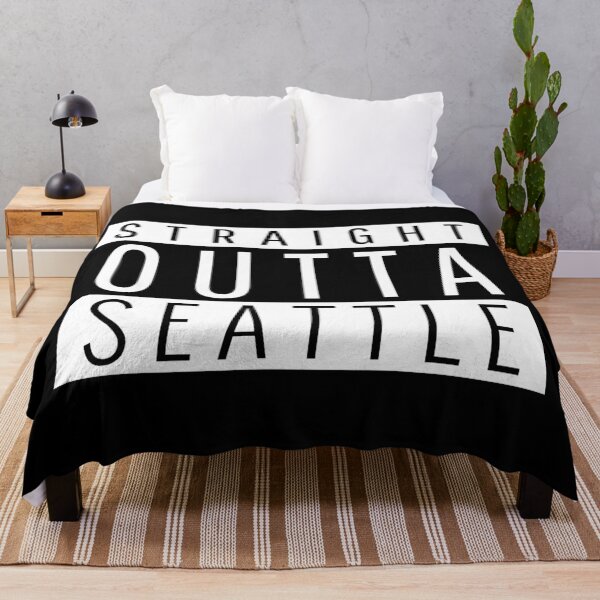 Item preview, Straight Outta Seattle Washington designed and sold by Teelogic.