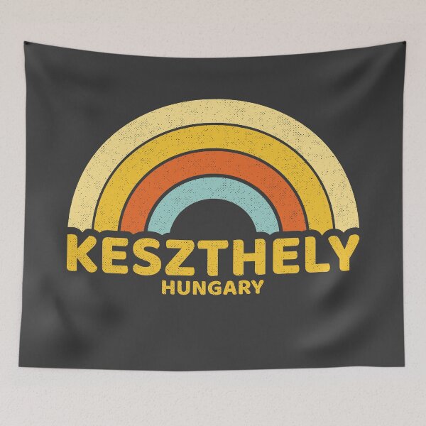 Aperçu de l'œuvre Retro Keszthely Hungary créée et vendue par dk80.