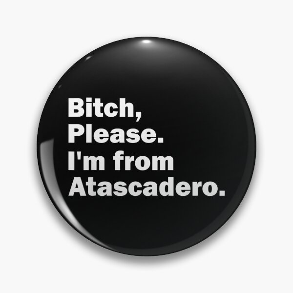 Item preview, ATASCADERO CA CALIFORNIA Funny City USA Home Roots Gift designed and sold by SEANPARKERAU.
