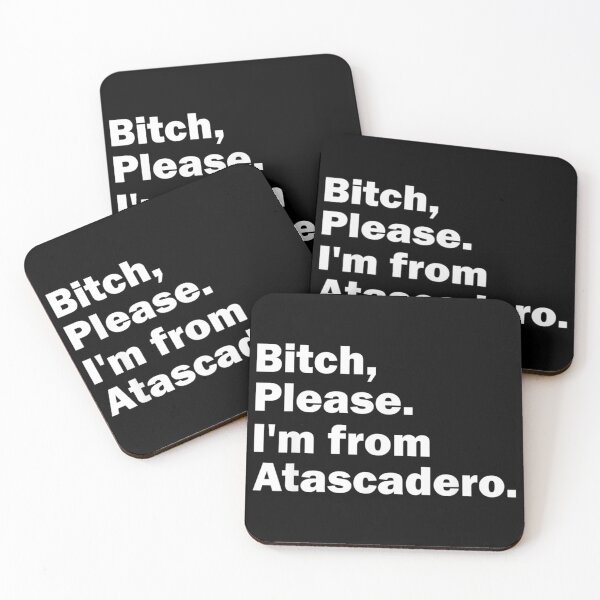 Item preview, ATASCADERO CA CALIFORNIA Funny City USA Home Roots Gift designed and sold by SEANPARKERAU.