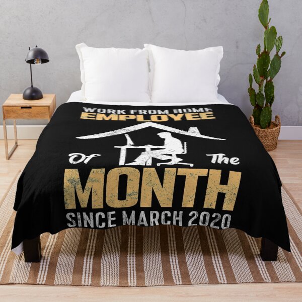 Item preview, Funny Work From Home Employee of the Month Since March 2020 designed and sold by Best Designer.