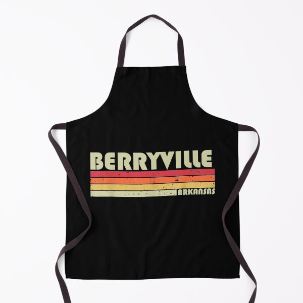 Item preview, BERRYVILLE AR ARKANSAS Funny City Home Roots Gift Retro 80s designed and sold by ADAMANDREWSAU.