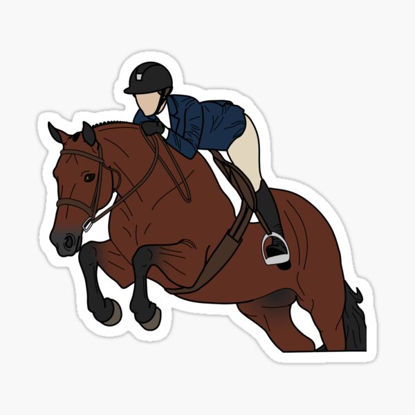 HORSE Jump Car Sticker Trailer Vinyl Decal Adhesive -  Canada