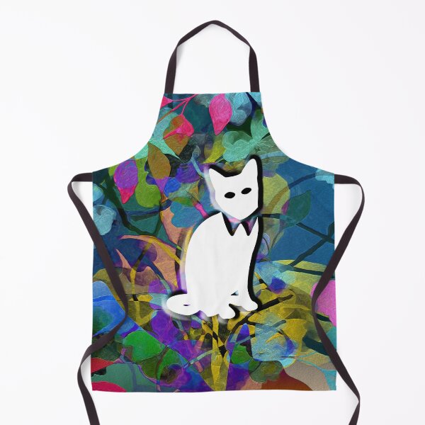 Item preview, Floral Cat in Flowers Popoki 709 designed and sold by VinBasis.