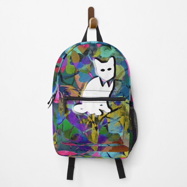 Item preview, Floral Cat in Flowers Popoki 709 designed and sold by VinBasis.