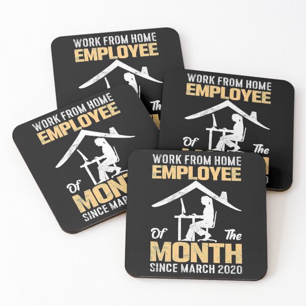 Item preview, Funny Work From Home Employee of the Month Since March 2020 designed and sold by Best Designer.