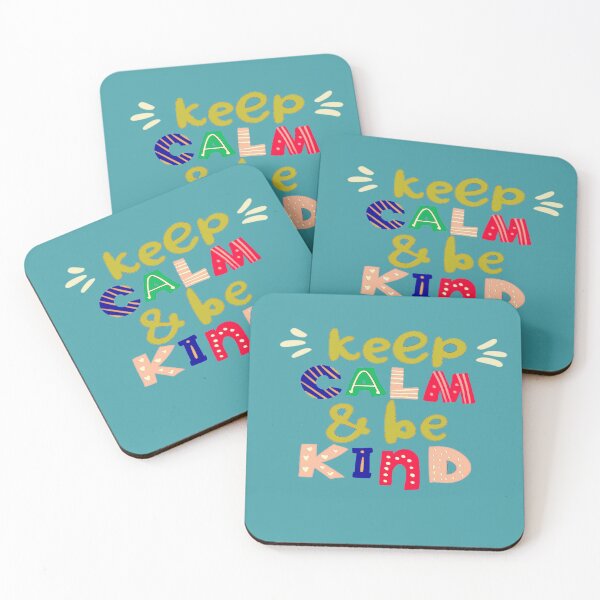 Item preview, #REDBUBBLE #KEEP CALM AND BE KIND DESIGN #BLUE designed and sold by Stylishboutique.