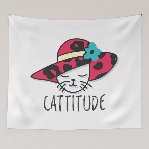 Item preview, Cattitude - Zero fluffs given designed and sold by crazycollective.