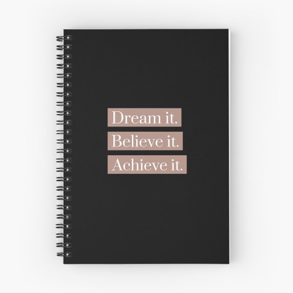 Item preview, Dream it, believe it and achieve it. That's basically how it works. designed and sold by Zwembad Vergelijker.