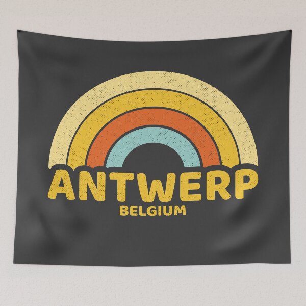 Artikelvorschau, Retro Antwerp Belgium entworfen und verkauft von dk80.