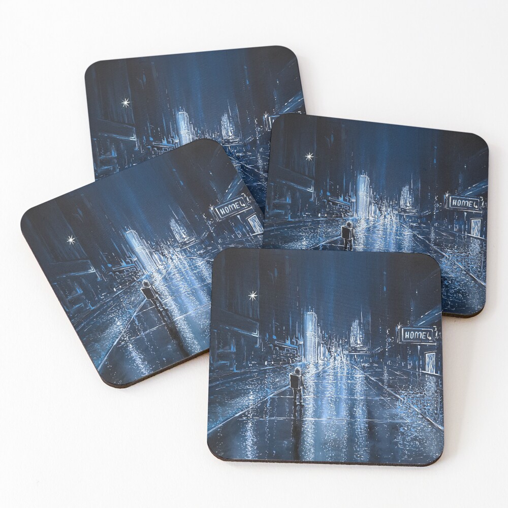 Item preview, Coasters (Set of 4) designed and sold by flooko.