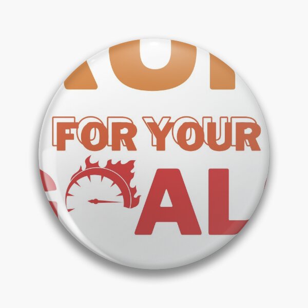 Item preview, run for your goals - daily motivation design designed and sold by BeenTees.