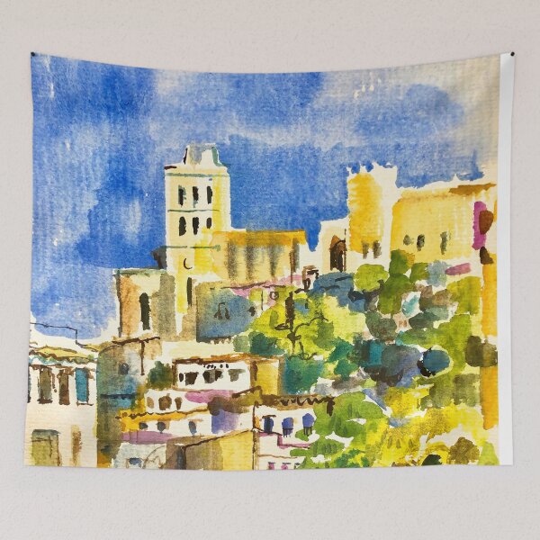 Item preview, Ibiza D'alt Vila designed and sold by Tuomiartwork.