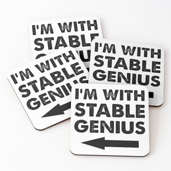Item preview, I am with stable genius designed and sold by iskapa.