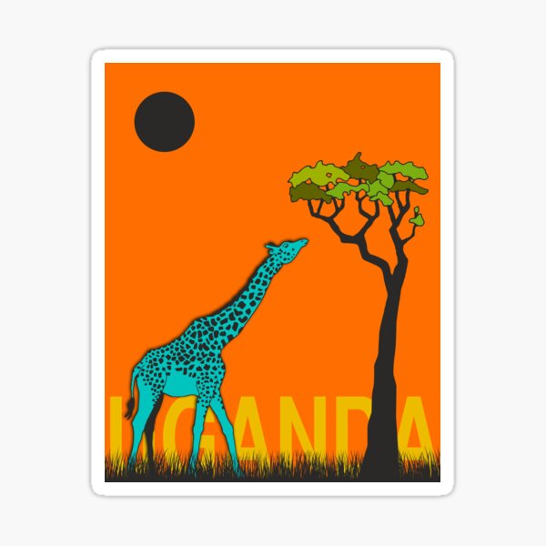 Aperçu de l'œuvre Ouganda v2 créée et vendue par FinlayMcNevin.
