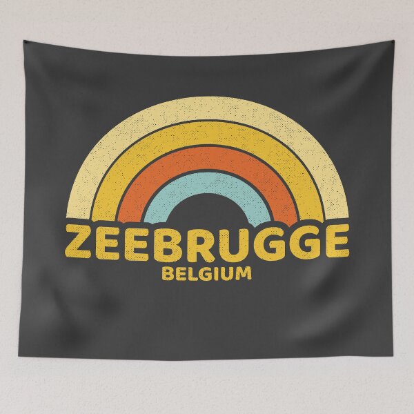 Artikelvorschau, Retro Zeebrugge Belgium entworfen und verkauft von dk80.