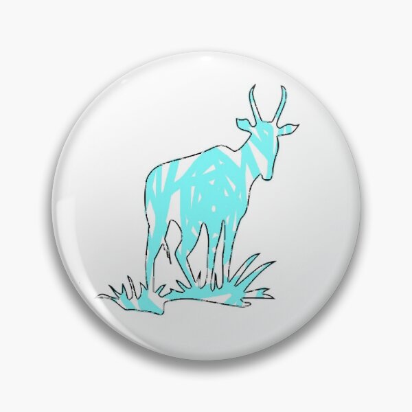 Item preview, Abstract antelope silhouette designed and sold by tetibright.