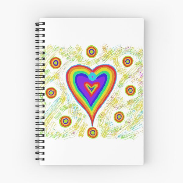 Item preview, Rainbow Heart designed and sold by Sirius-Says.