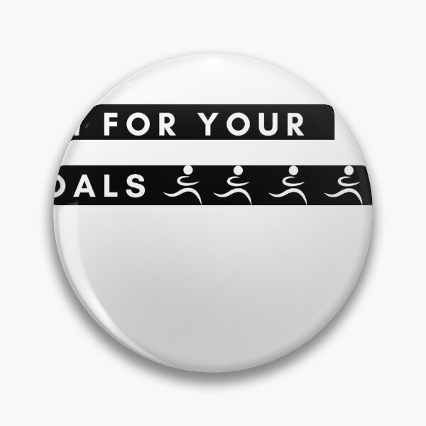 Item preview, run for your goals - daily motivation design designed and sold by BeenTees.