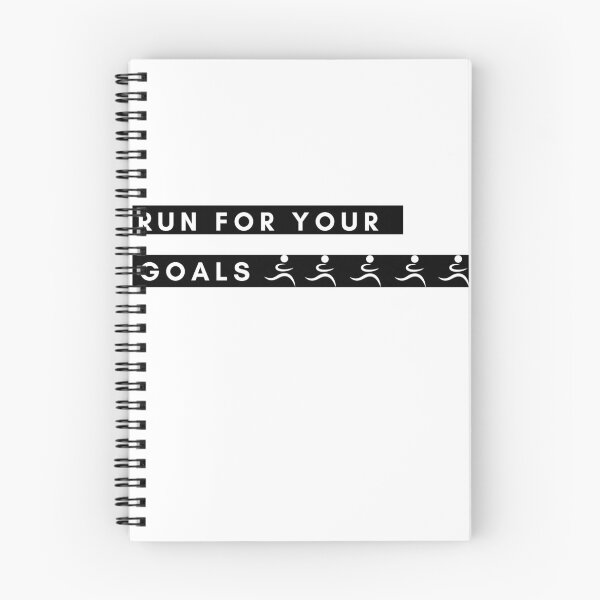 Item preview, run for your goals - daily motivation design designed and sold by BeenTees.