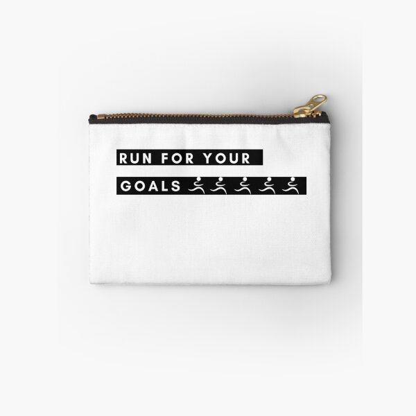 Item preview, run for your goals - daily motivation design designed and sold by BeenTees.