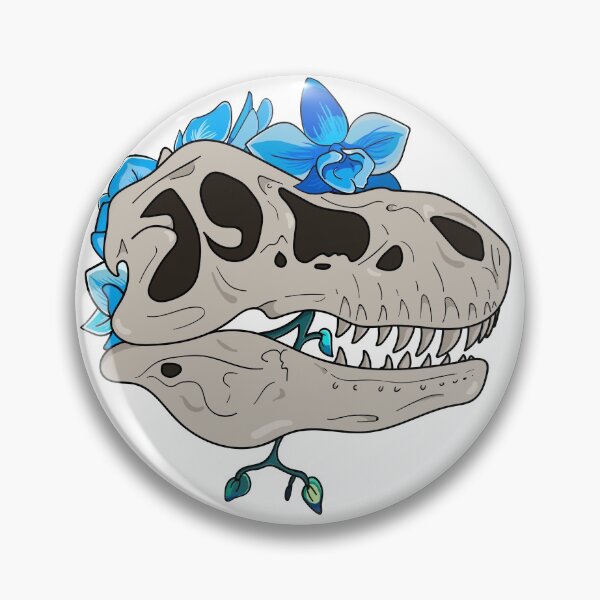 Item preview, Floral Rex Skull designed and sold by hstevens16.
