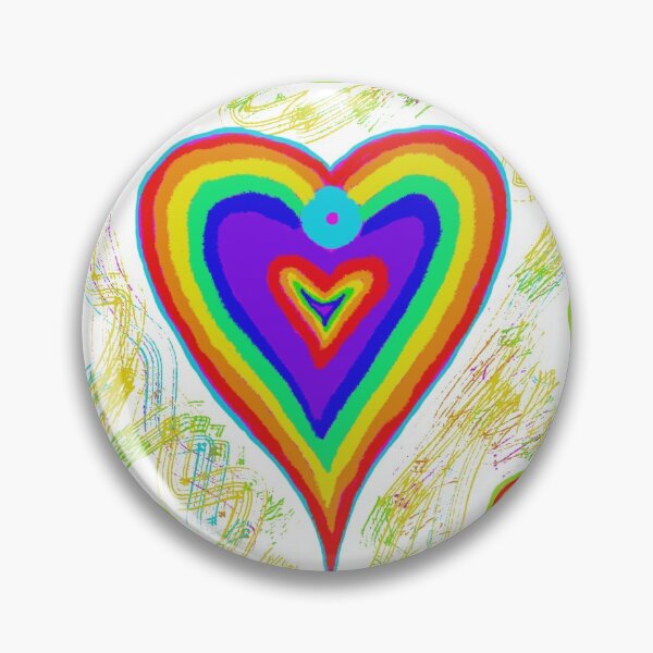 Item preview, Rainbow Heart designed and sold by Sirius-Says.